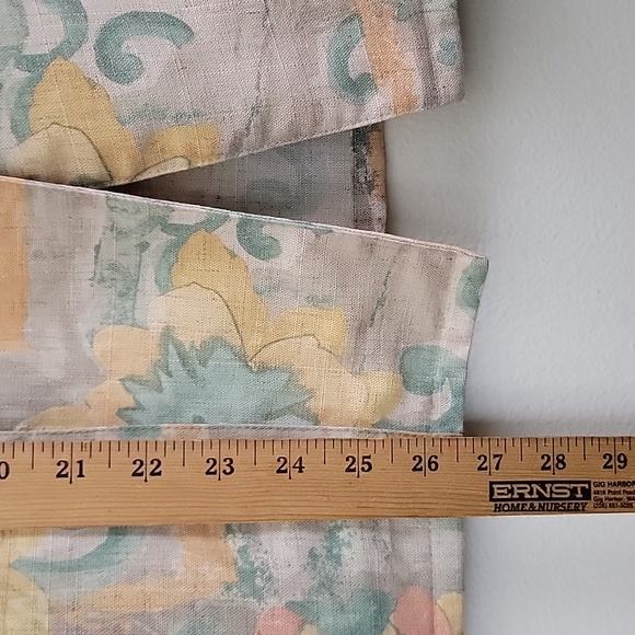 Vintage Irwin Alan Pink, Orange, Yellow & Green Floral Blazer 7/8 - Picture 8 of 15